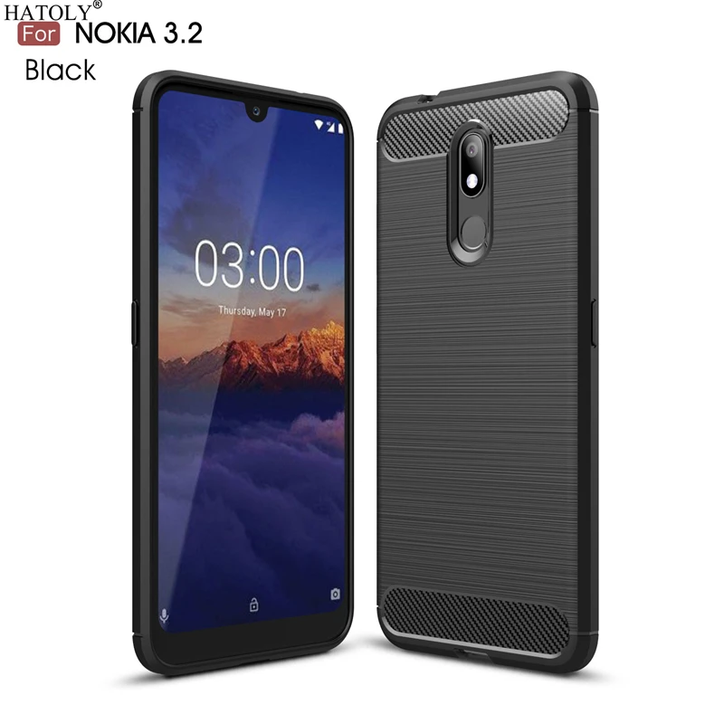 Чехол для Nokia 3 2 чехол деловой стиль силиконовая резина мягкий ТПУ бампер
