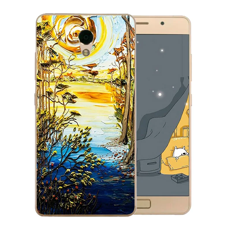 TPU мягкий чехол для Lenovo Vibe P2 P2a42 телефона Ван Гог шаблон P2/P2 P2c72 силиконовый |