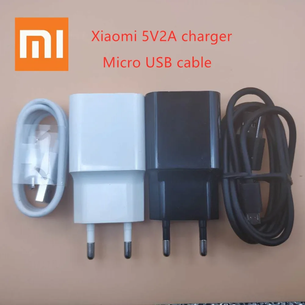 Оригинальный xiaomi redmi note 5 зарядное устройство В/2A зарядка EU USB адаптер питания для