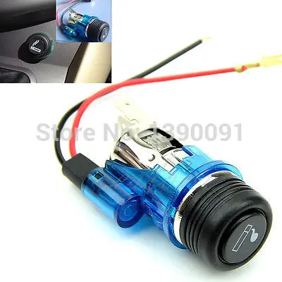 

OOTDTY 12V 120W автомобиля мотоцикла мопеда прикуриватель розетка B