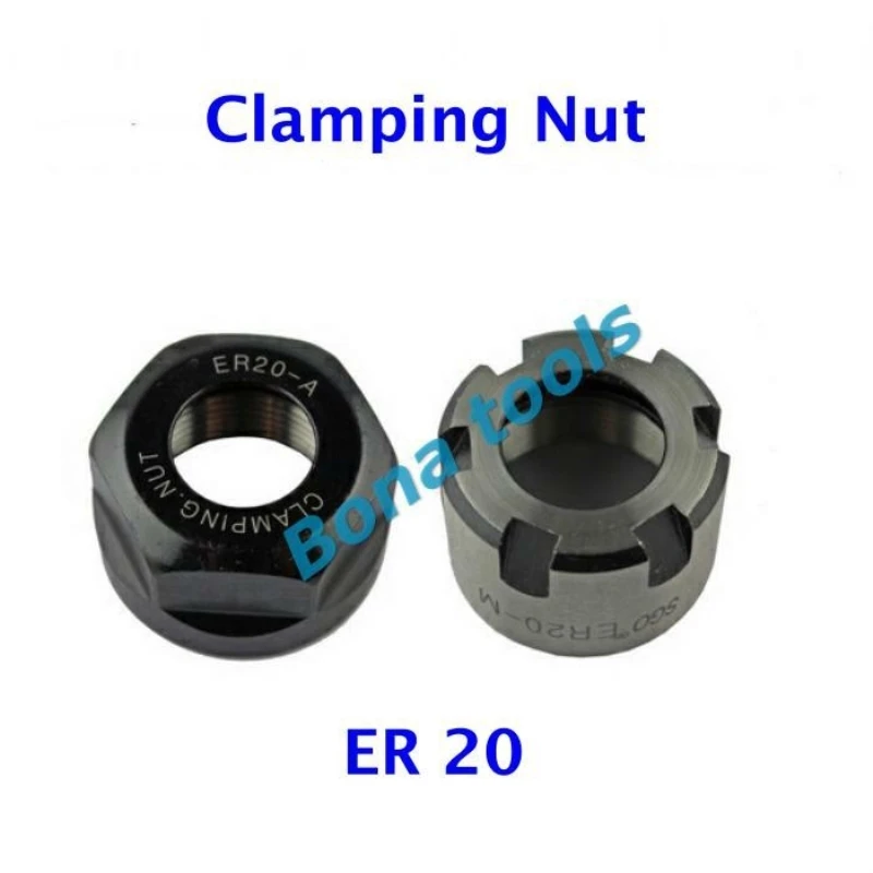 

5pcs ER20-A high precision ER nut, clamping nut, factory direct,collet nut ER11/ER16/ER20/ER25/ER32/ER40 CNC router accessories