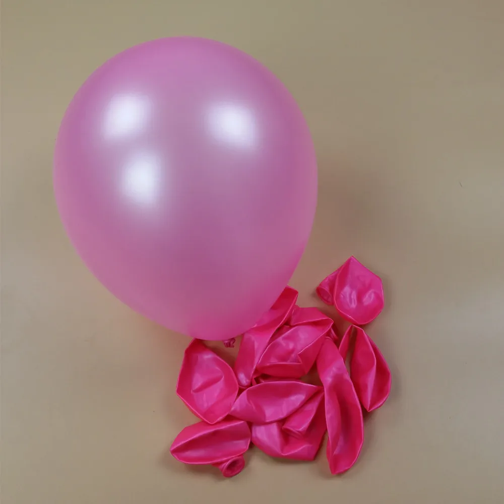 Утолщенные латексные круглые серебряные воздушные шары с жемчугом 12 дюймов 2 8 г