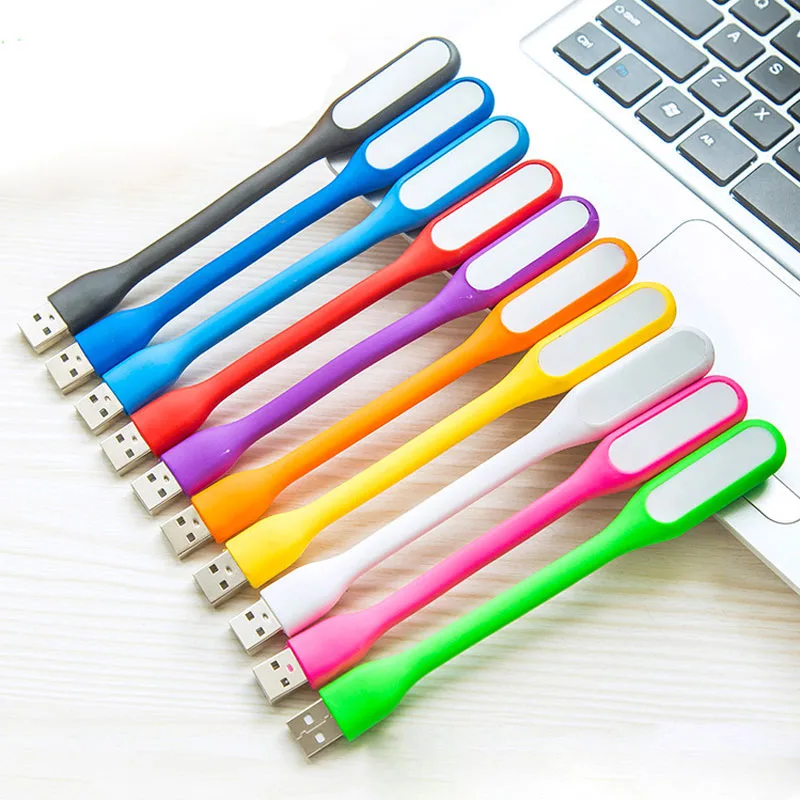 Портативный мини USB светодиодный светильник для чтения книг, ночной Светильник для детей, Детский внешний аккумулятор для ноутбука, ноутбука