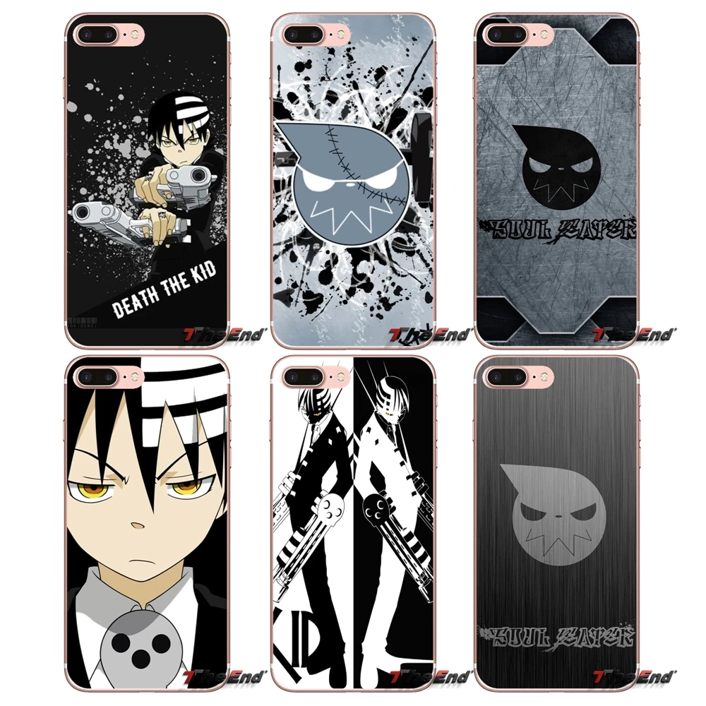 Чехол накладка для телефона Soul Eater death kid iPhone X 4 4S 5 5S 5C SE 6 6S 7 8 Plus Samsung Galaxy J1 J3 J5 J7 A3 A5 2016