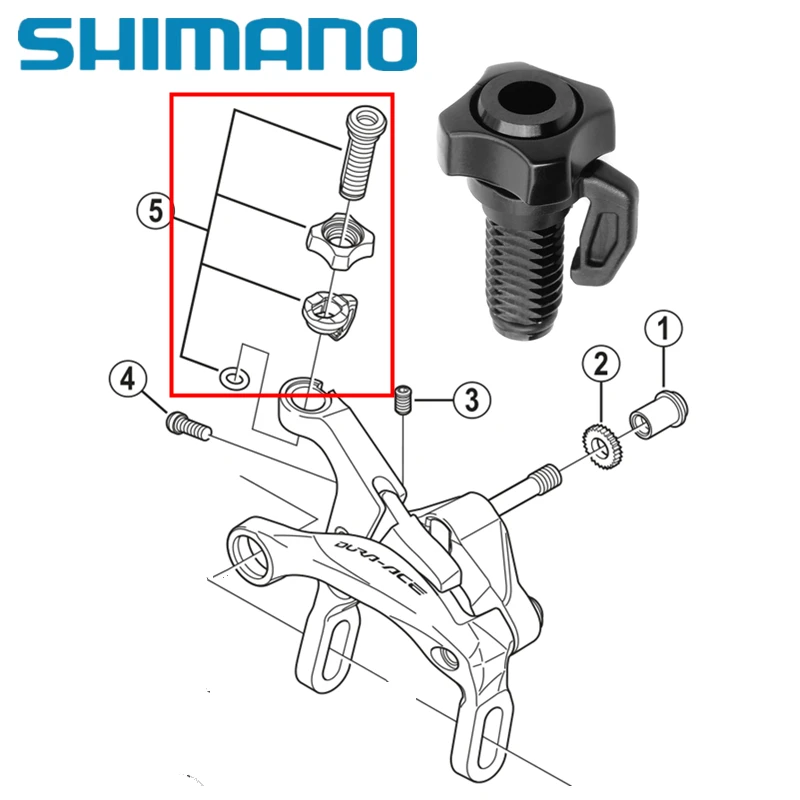 Shimano Ultegra 6800 DURA ACE 9000 R8000 R9100 тормозной суппорт запчасти кабель РЕГУЛИРОВОЧНЫЙ БОЛТ
