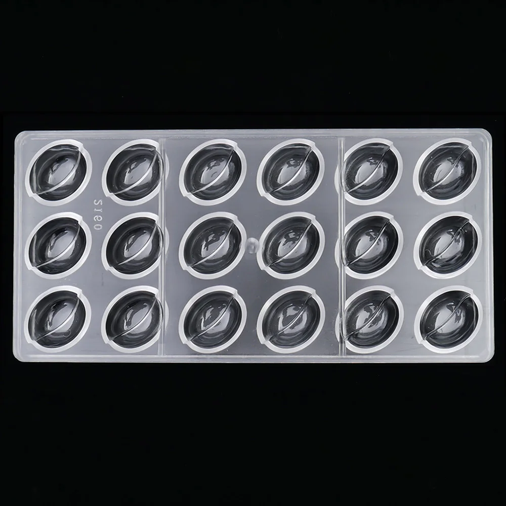 3D Кофе фасоль в форме поликарбоната ПК прозрачные шоколадная форма конфеты для