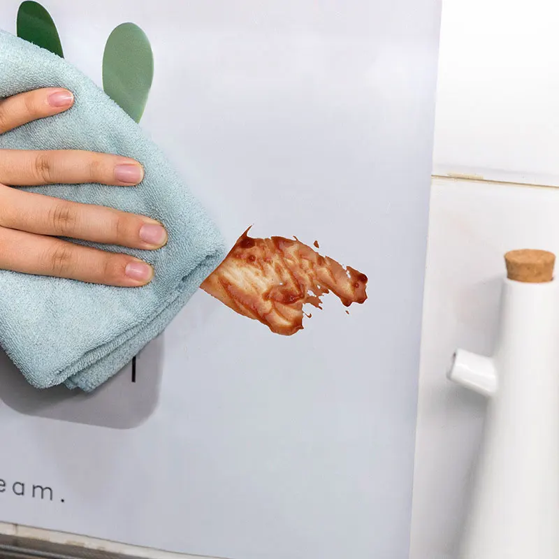 Домашний декор для кухонной комнаты антимасляная Настенная Наклейка кактус