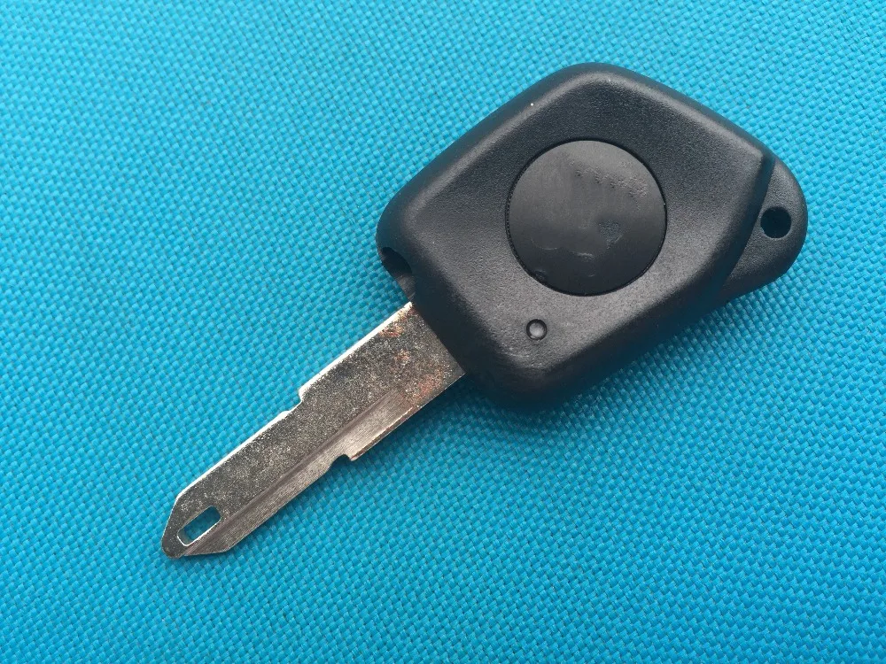 10 шт./лот Новый Сменный Ключ заготовка для Peugeot 1 кнопочный чехол
