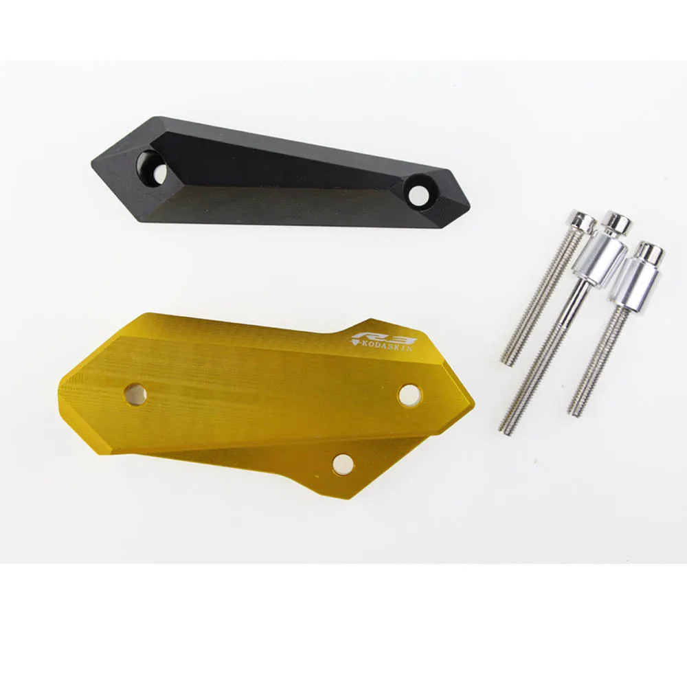 KODASKIN Motorcycle CNC Aluminum Right Engine Cover Frame Sliders Crash Protector Pad for Yamaha YZF R3 R25 | Автомобили и