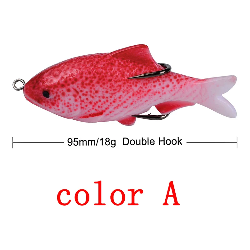 1 шт. мягкая трубчатая приманка японская пластиковая рыболовная Лягушка тройные