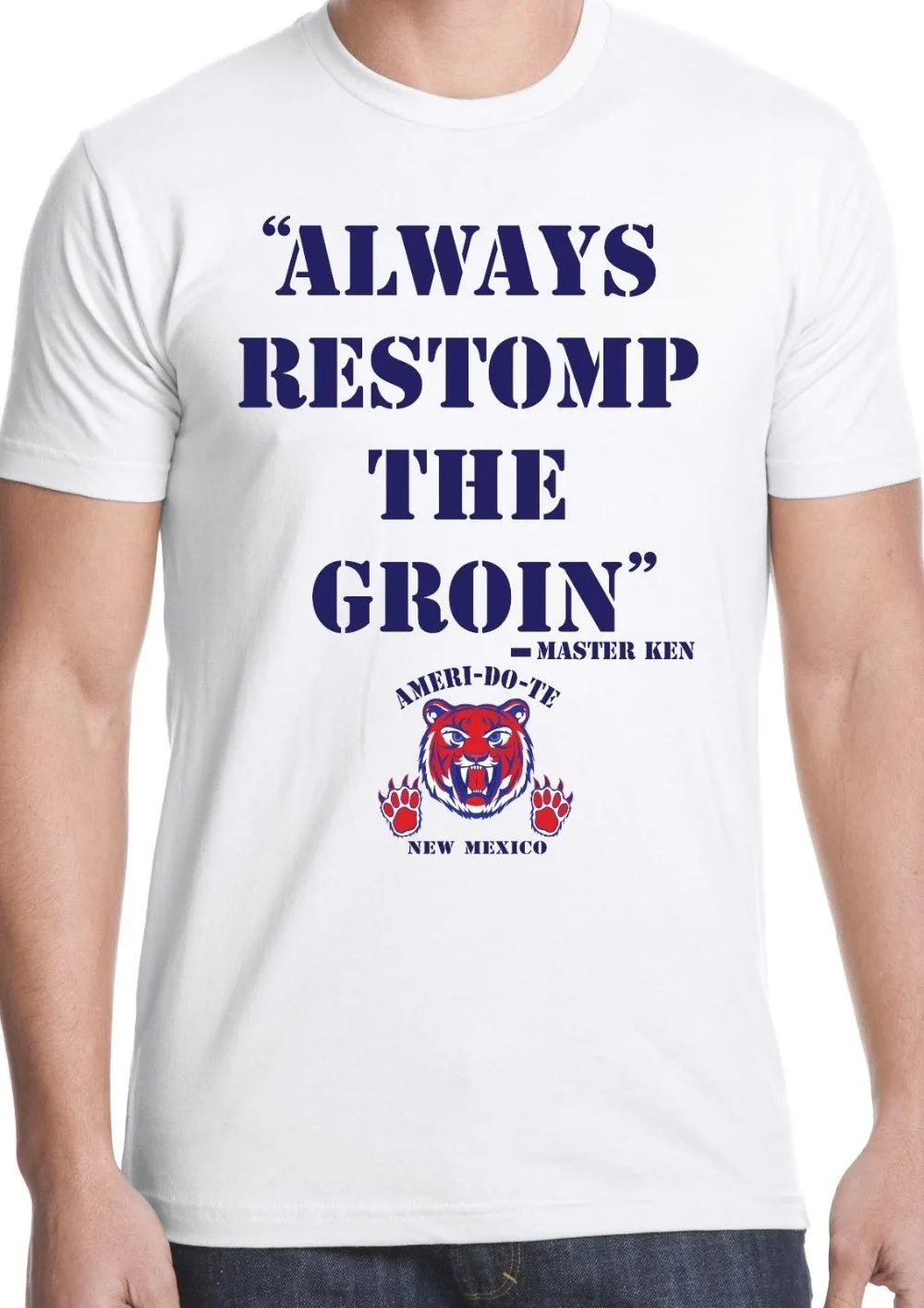 2019 модная летняя футболка мастер Кен ameri do te по боевым искусствам вирусных you tube