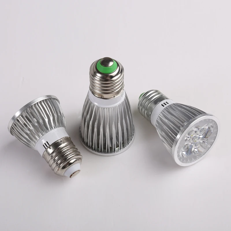 E27 токарный станок алюминиевая лампа Чашка led светодиодные лампы высокой