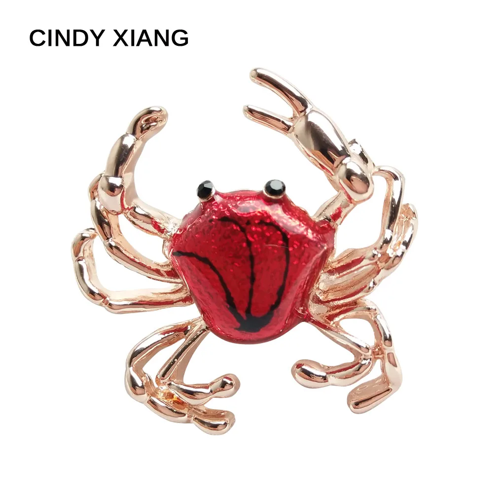 CINDY XIANG стразы цветок броши для женщин простой дизайн платье пальто костюм брошь булавка бижутерия ювелирные изделия Модные аксессуары