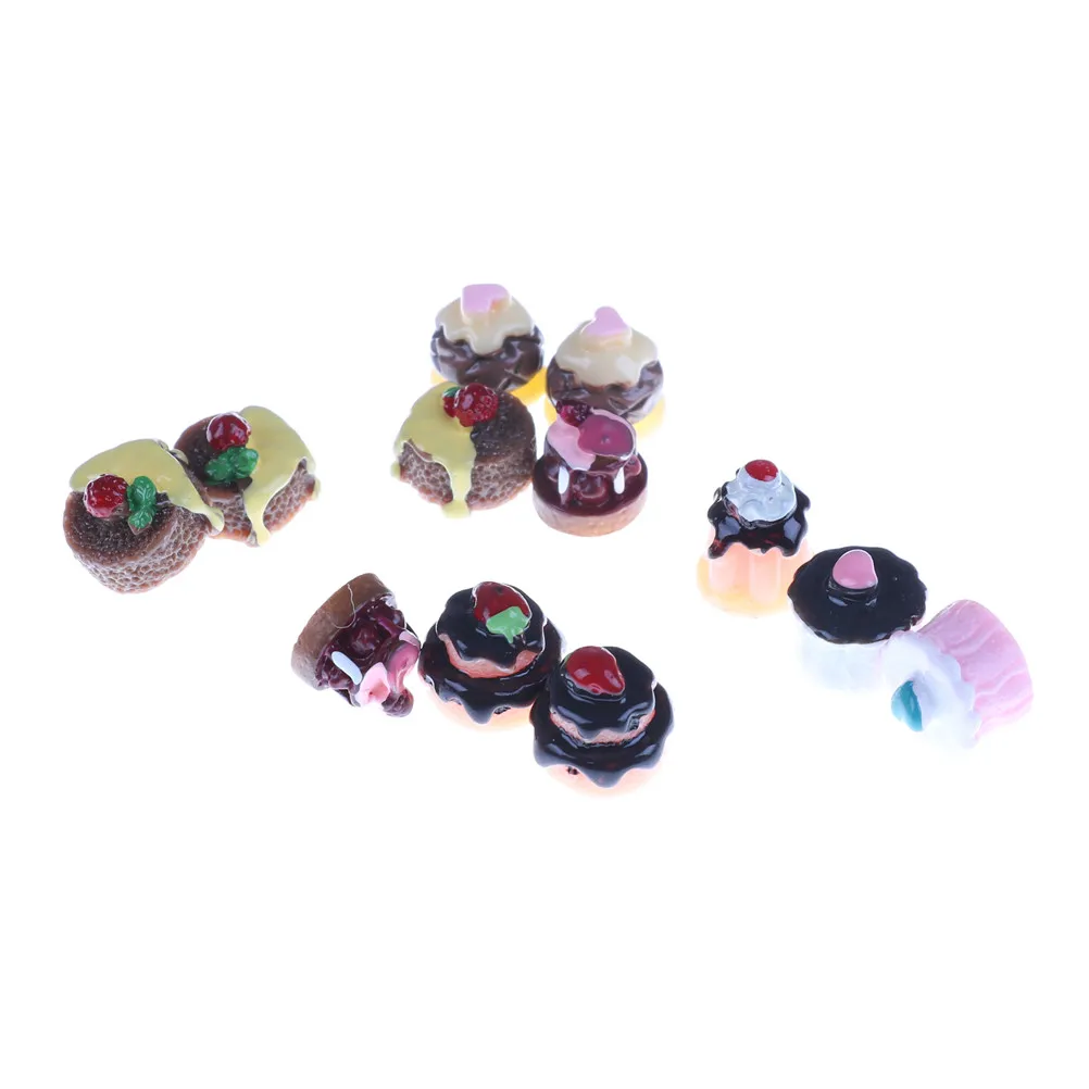 Полимерная модель для торта пищевой сцены миниатюрный кукольный домик сделай