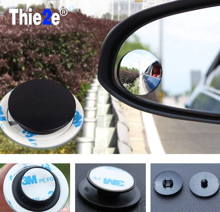 2 шт./лот 2016 новинка автомобильное зеркало с углом обзора 360 градусов круглое