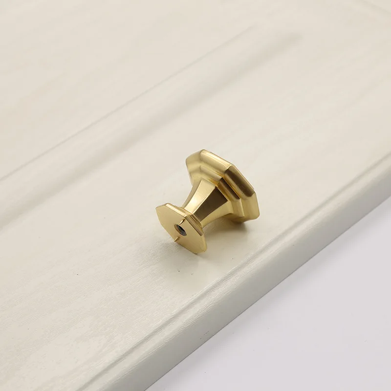 JD New Chinese Zinc Alloy Door Wardrobe Brushed Brass Door Handle Gold Cabinet Drawer Door Handle Furniture Handle Hardware
