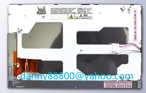 Высококачественный новый 7 дюймовый дисплей Matsushita TFD70W42 TFD70W41 ЖК экран монитора