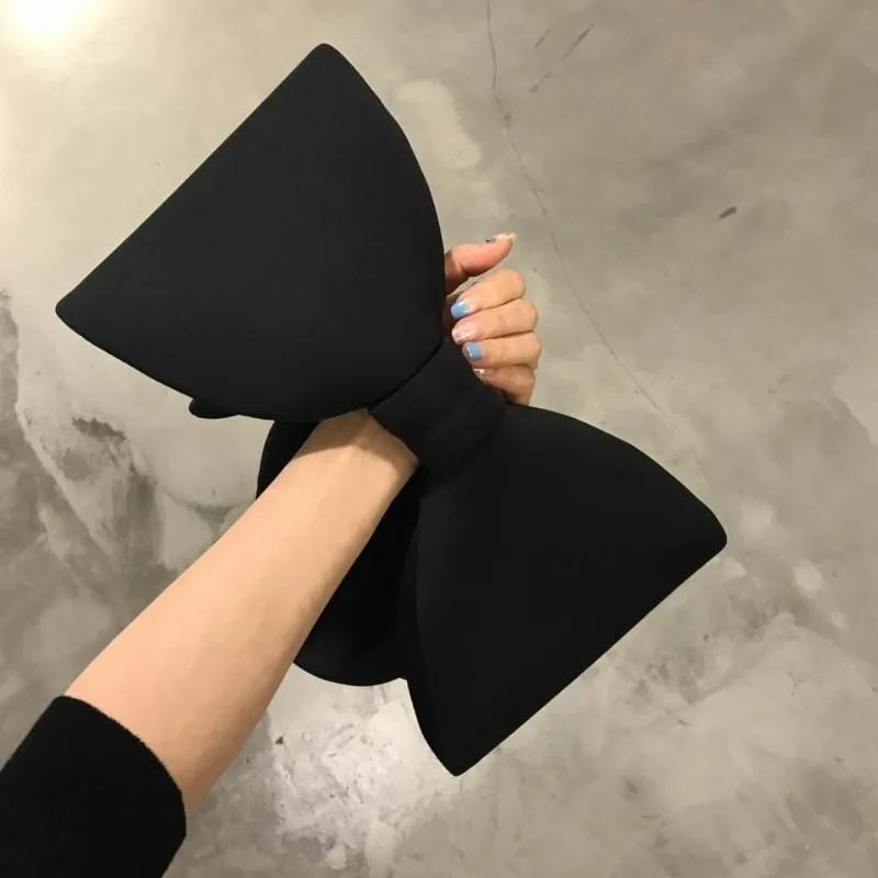 2021 сумки с большим бантом роскошная дизайнерская женская сумка черная сумка-тоут