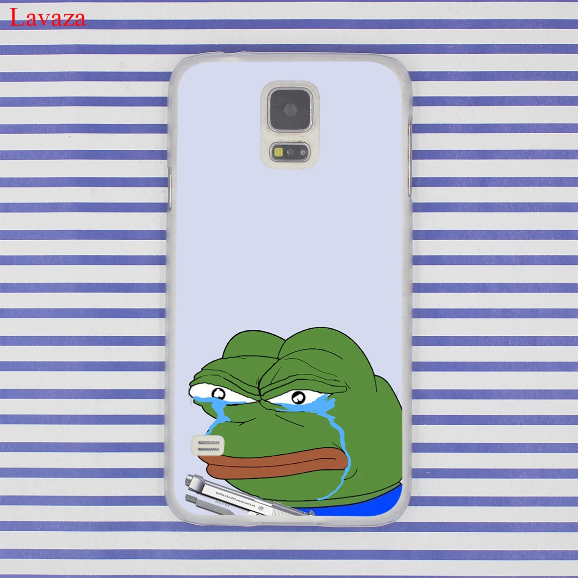 Забавный чехол для телефона Lavaza милый лягушка Meme Samsung Galaxy S20 Ultra S10E S10 Lite S6 S7 Edge S8 S9