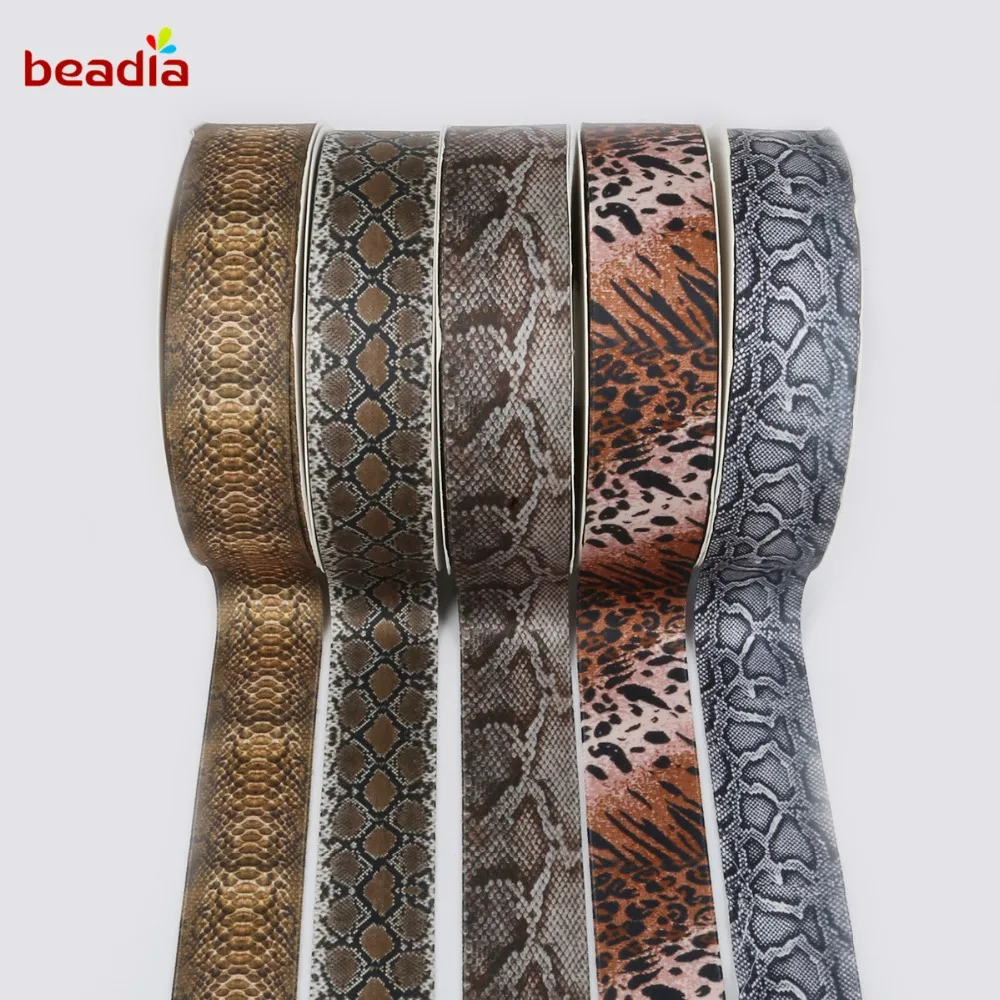 Лента хлопковая с леопардовым принтом 2 ярда | Дом и сад