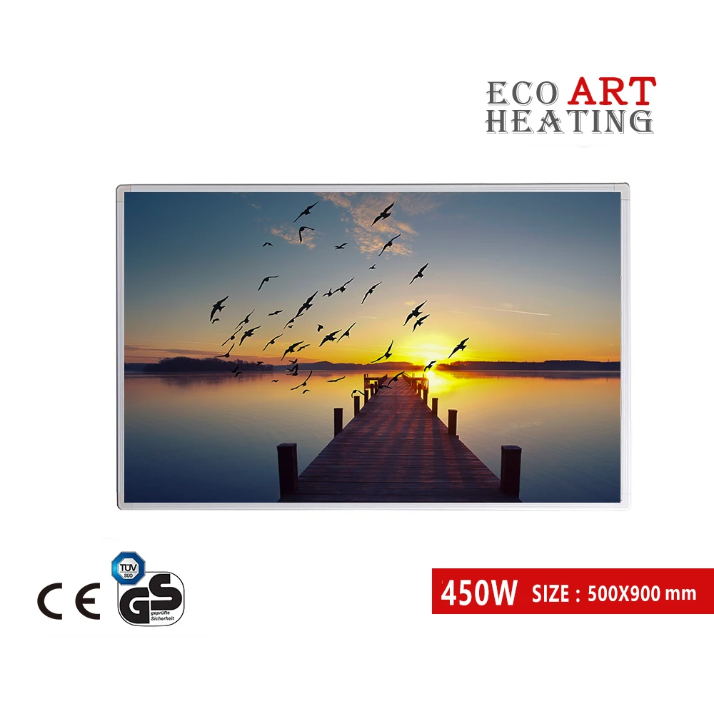 

Far Infrared Heater 450W Customized IR Electric Heating Panel Wall Mounted
