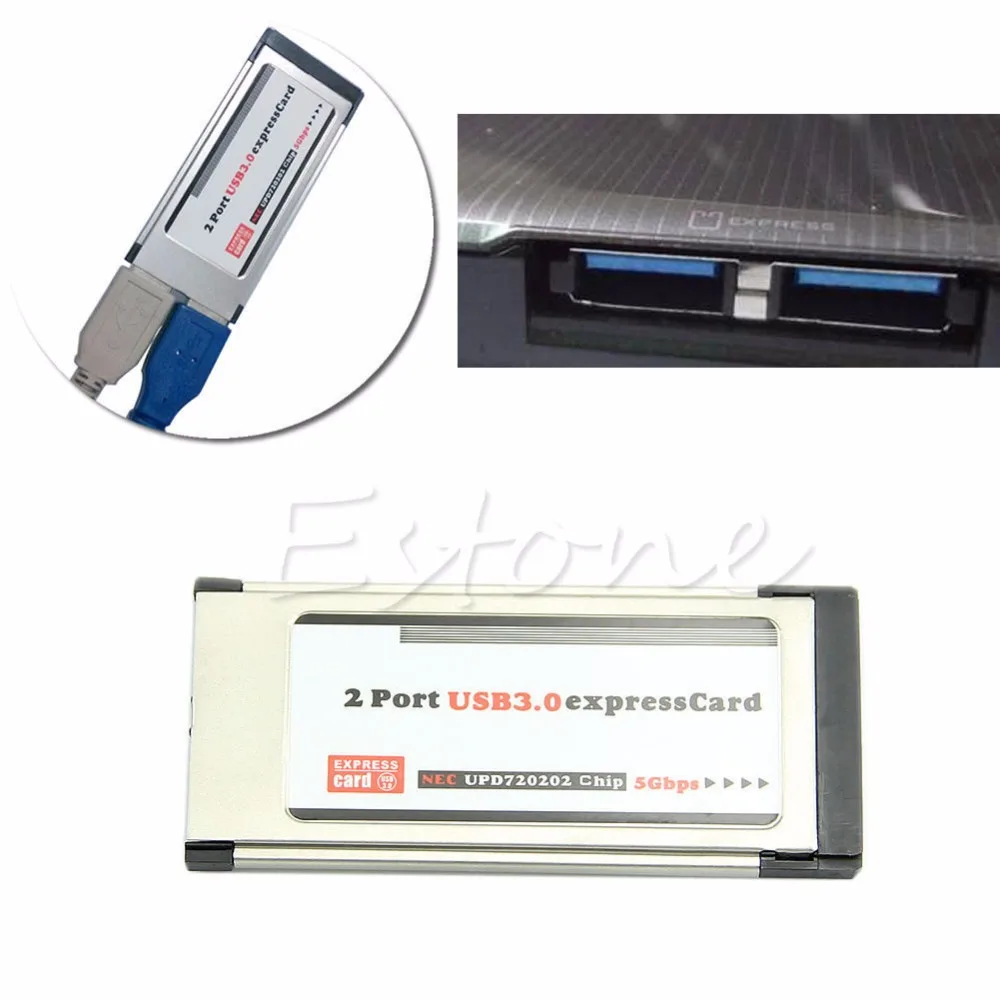 2 порта USB 3 0 Экспресс карта экспресс 34 мм/54 мм скрытый адаптер для ноутбука|Платы