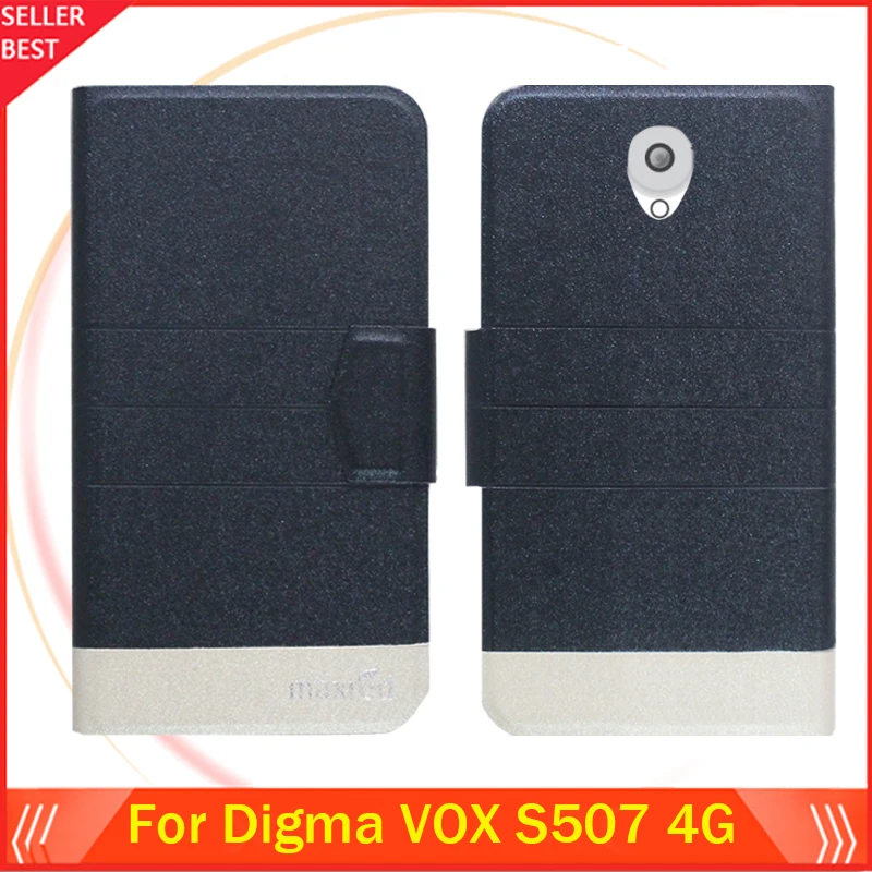 5 цветов лидер продаж! Чехол для телефона Digma VOX S507 4G кожаный чехол Прямая поставка