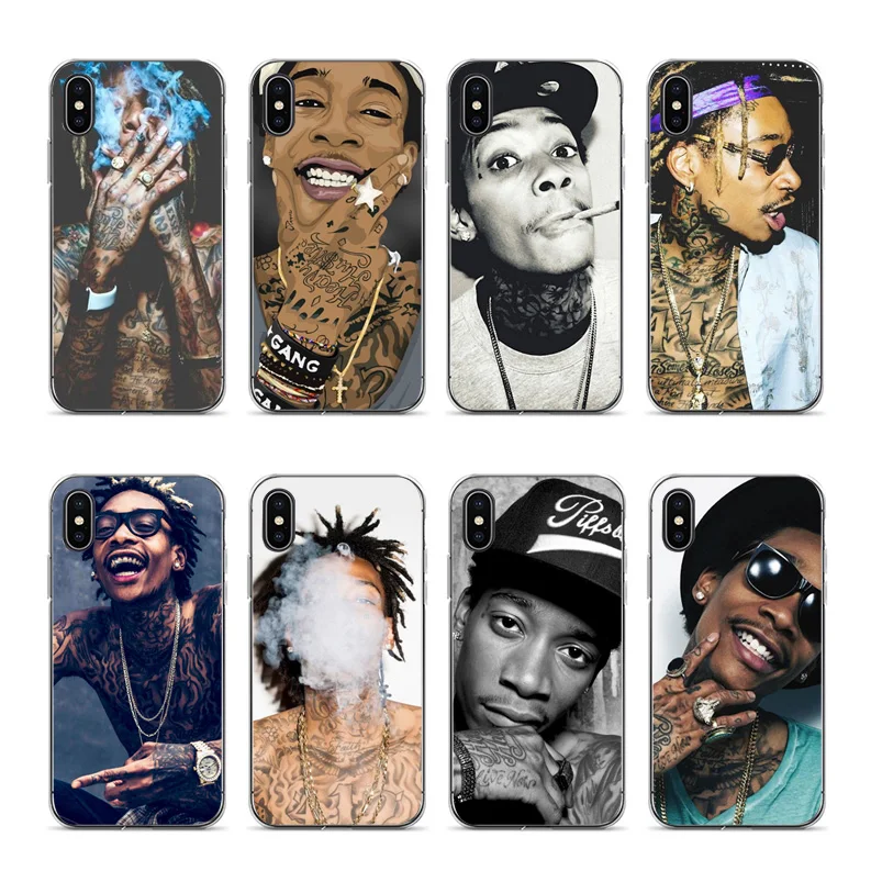 Мягкий силиконовый чехол HOUSTMUST Aiboduo Wiz Khalifa для iPhone 8 8plus 7 7plus 6s plus 5 5S SE XSMax X XS XR из