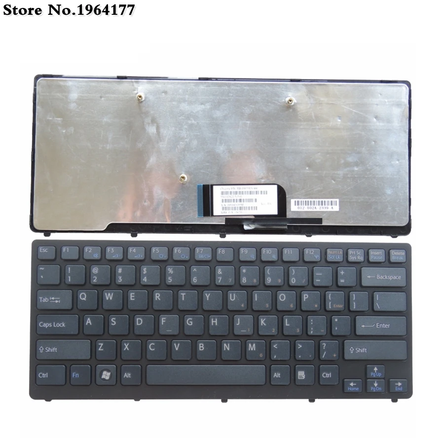 Новая клавиатура для ноутбука Sony Vaio VPC-CW VPC CW VPCCW CW16EC CW18FC CW26EC CW28EC CW2S3C CW2S6C с рамкой