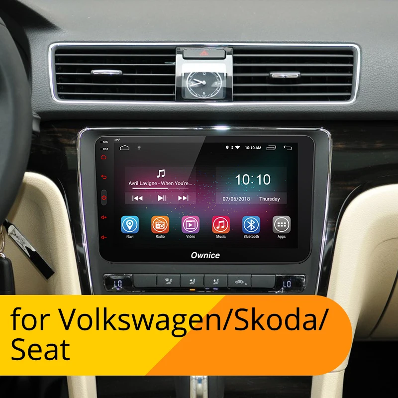 K1 K2 Ownice Android 8 1 Octa Core автомобильный DVD gps для Volkswagen Гольф 4 5 6 touran passat B6 Sharan Jetta caddy Skoda