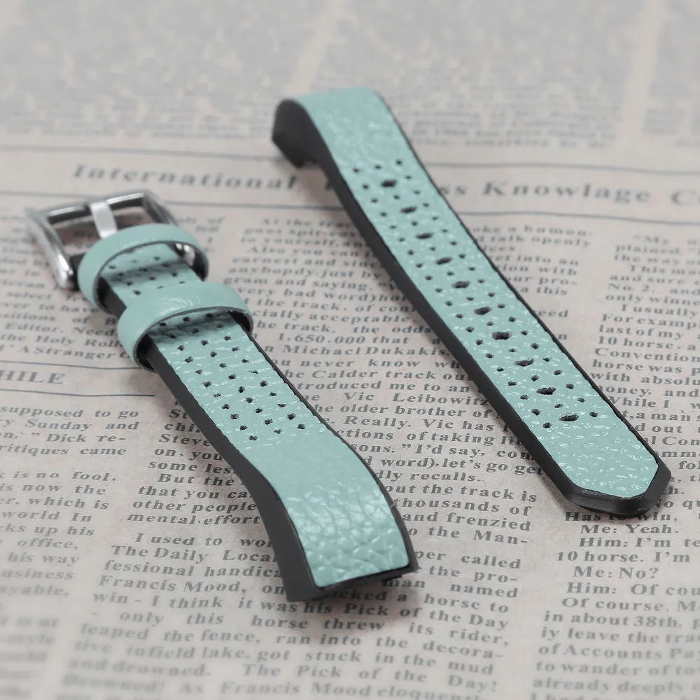 Ремешок для часов Joyozy сменный Браслет из натуральной кожи и ТПУ Для Fitbit Alta /alta