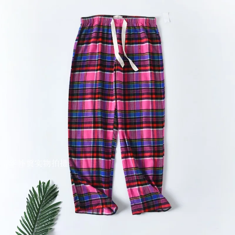 Women's Pajama Pants Cotton Home Wear Trousers Loose Plus size XL