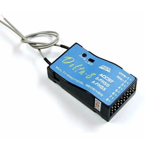 FrSky Delta 8 2 4G ACCST FHSS/A FHSS 8CH приемник совместим с Futaba Hitec|fhss receiver|receiver fhssreceiver frsky |