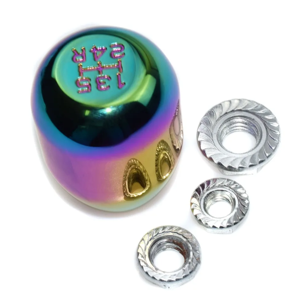 ISANCE 5 Speeds Shift Knob Billet Aluminum For Ford Honda Acura 1980-2012 | Автомобили и мотоциклы