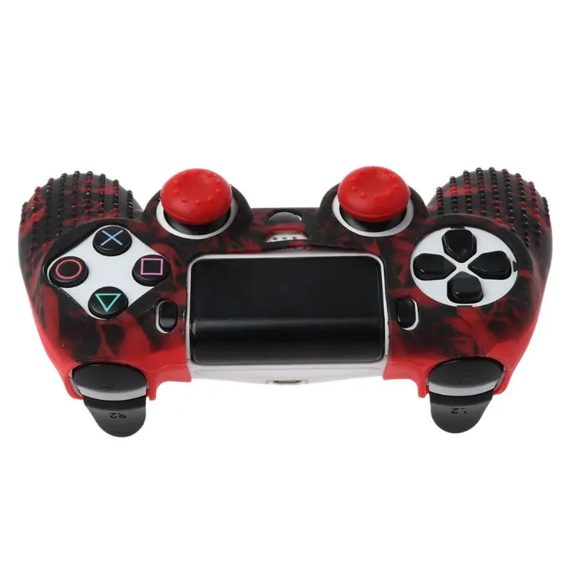 Нескользящий Силиконовый защитный чехол для контроллера PlayStation 4 PS4 DS4 Pro Slim 7