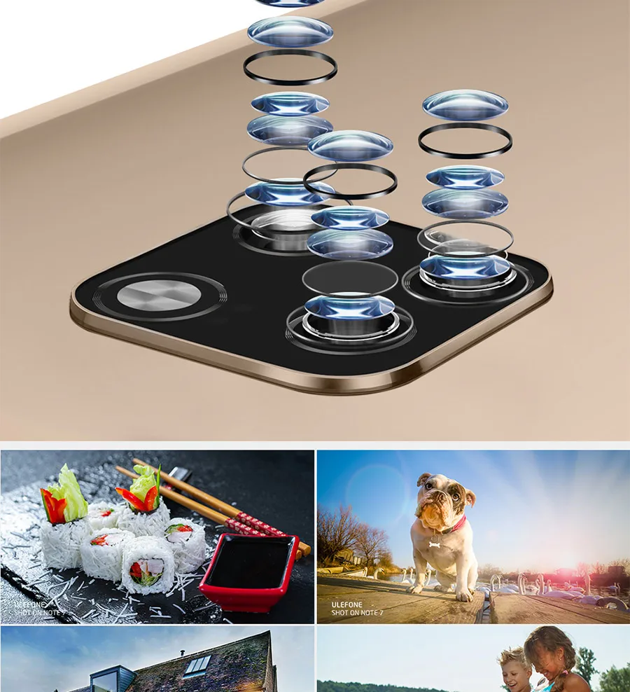 Ulefone Note 7 Android 9,0 6," экран капли воды смартфон 3500 мАч 19:9 четырехъядерный 1 ГБ ОЗУ 16 Гб ПЗУ WCDMA мобильный телефон