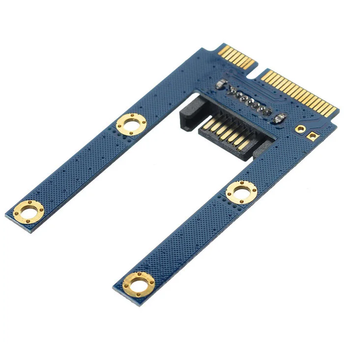 MSATA Mini SATA для ноутбука 7 контактов стандартный разъем карты расширения полный +