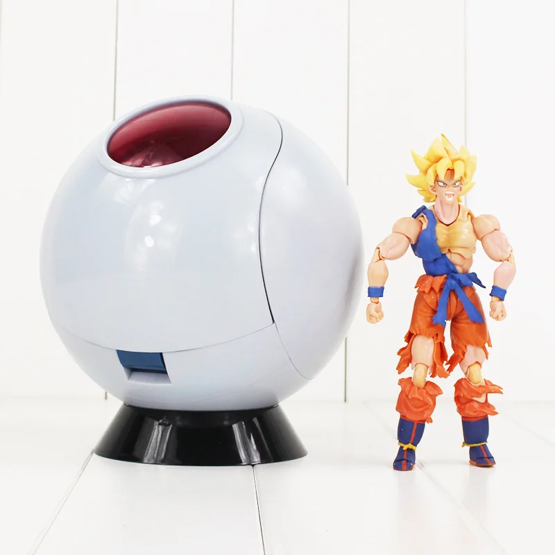 Dragon Ball Z Драконий жемчуг фигурка Супер Saiyan Сон Гоку вегетто Вегета стволы ПВХ фигурка игрушка Saiyan Space Pod