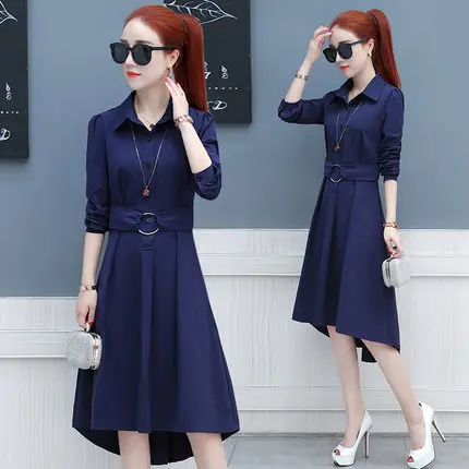 Новинка весна-лето 2019 женское модное приталенное платье