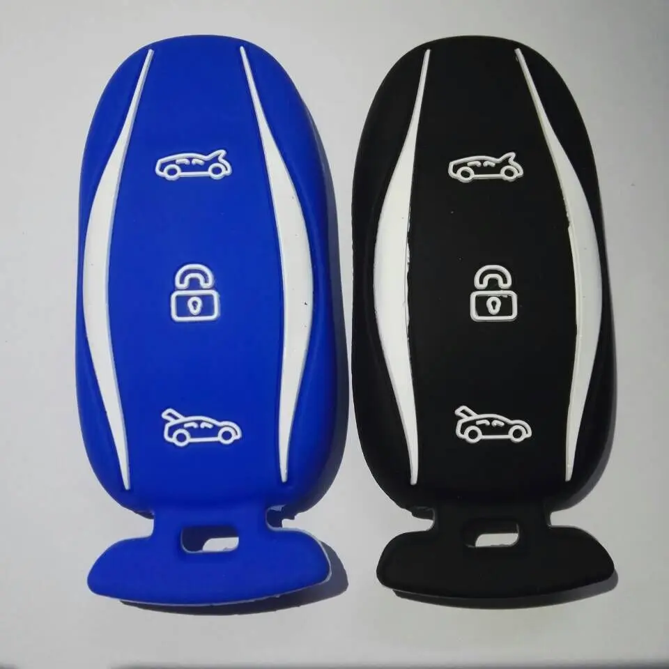 Защитный Карманный чехол для ключа Tesla Model S пульта дистанционного управления
