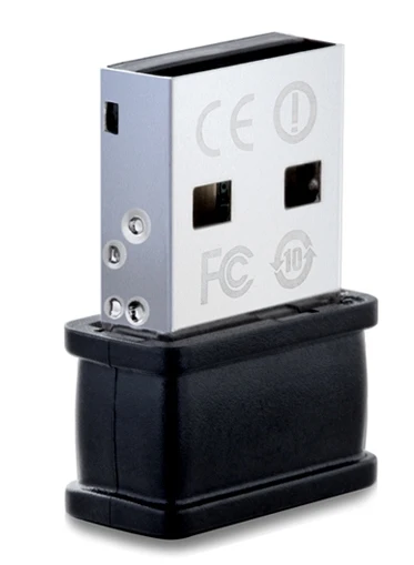 50 шт./лот Tenda W311MI NANO 150 Мбит/с Wi-Fi беспроводной-N WLAN 150N USB2.0 адаптер палка ключ сетевой