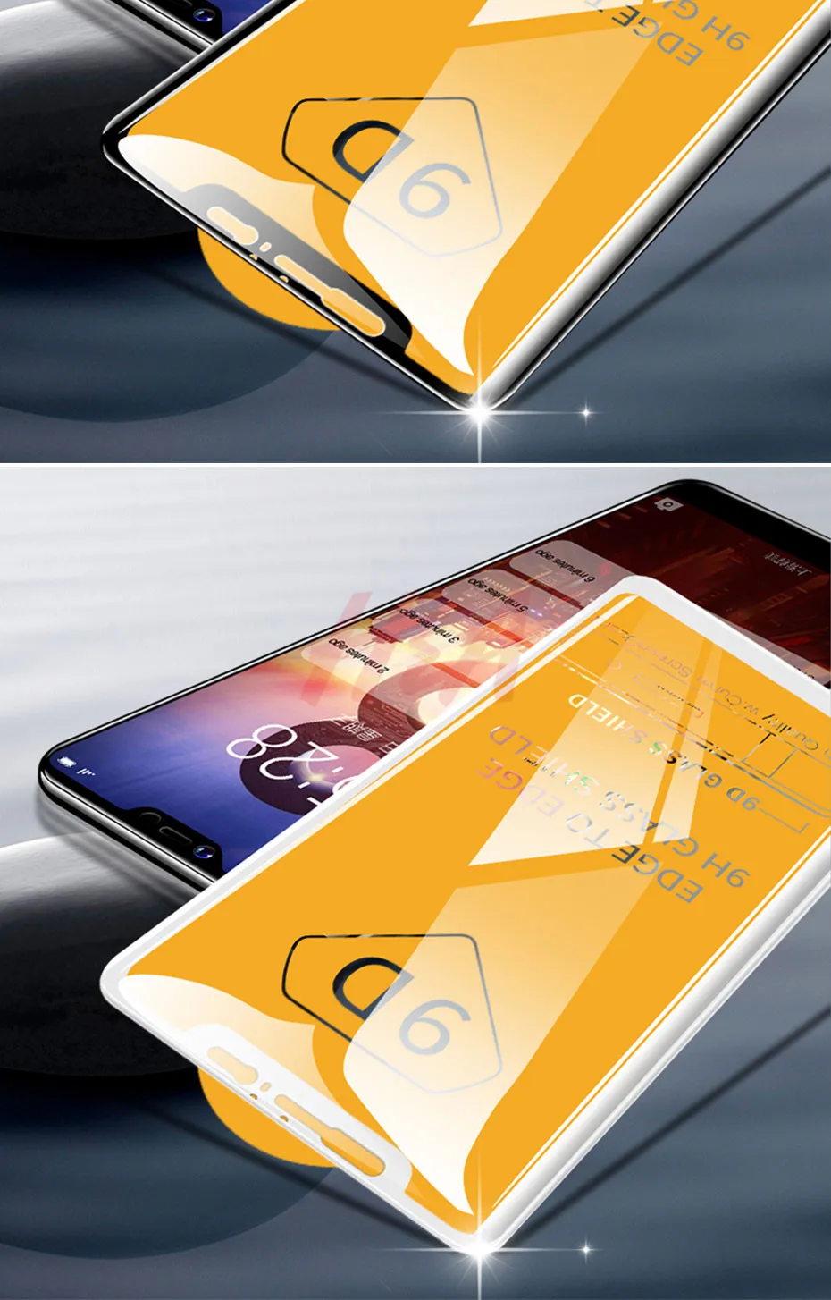 9D полное покрытие закаленное стекло для Xiaomi mi 8 Lite mi A1 A2 Lite mi 5X 6X Защитная пленка для экрана стекло для Xiaomi mi 9
