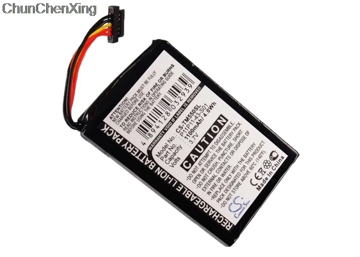 P11P11 43 S01 батареи Cameron Sino 1100mAh для TomTom 8CP5. 011 11 Go 550 Live|Цифровые аккумуляторы| |
