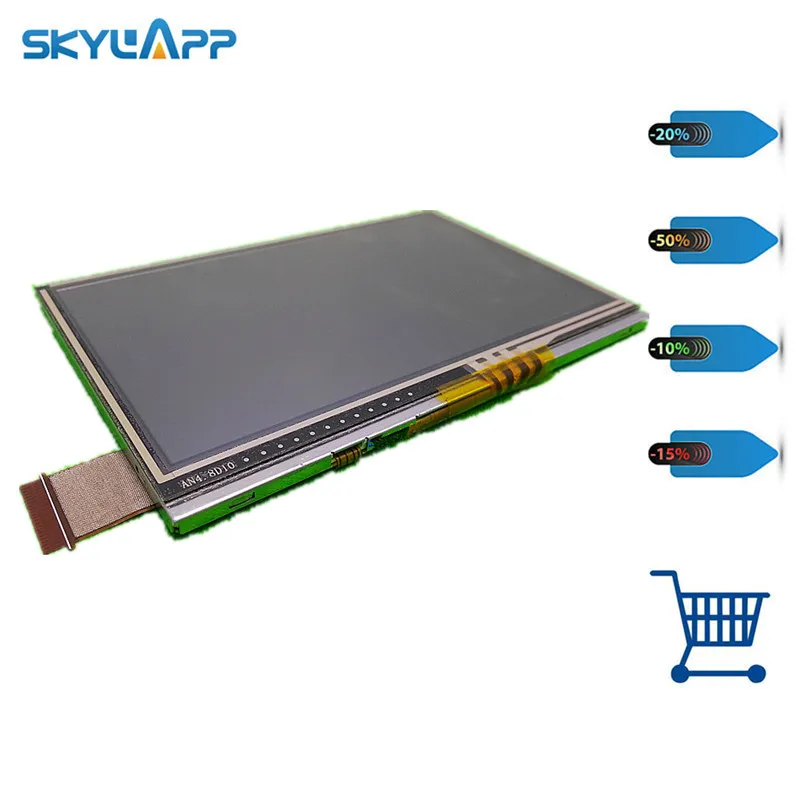 Skylarpu 4 7-дюймовый ЖК-экран для TS047NAARB02 TS047NAARB02-00 GPS экран панель Бесплатная доставка |