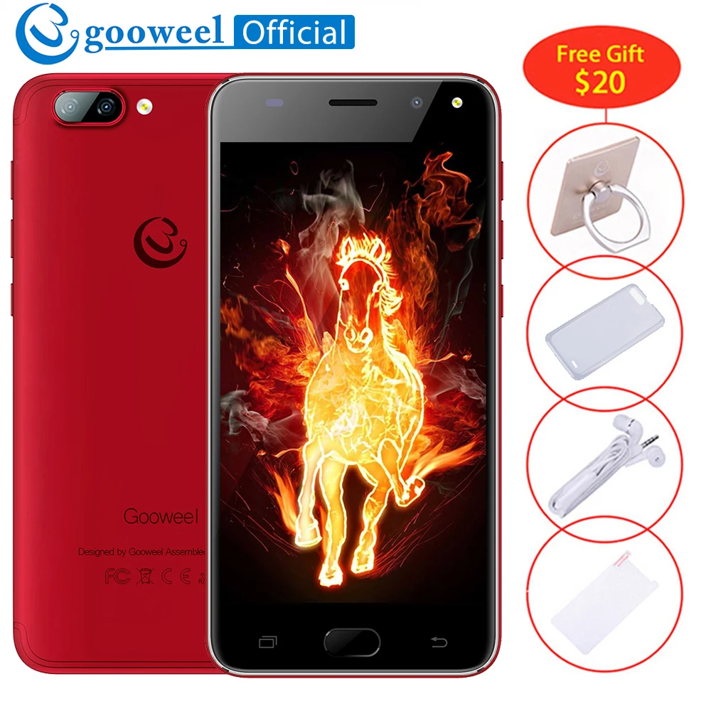 Новый Gooweel S11 смартфон Face ID MTK6580 четырехъядерный 5 0 дюймов QHD Экран мобильный