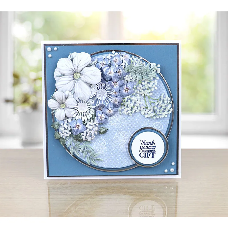 

Wild Flower Leaf Set Metal Cutting Dies Stencils for DIY Scrapbooking Photo Album Decorative Embossing Paper Card Crafts Die Cut