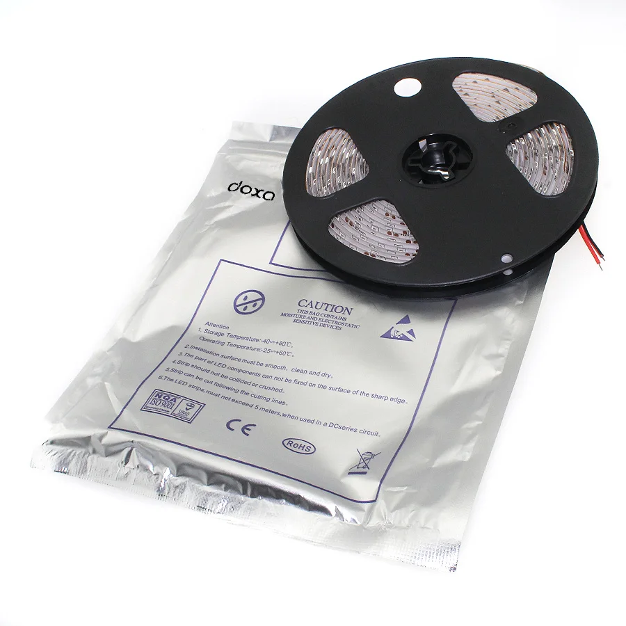 SMD2835/3528 12 В 60leds/M Водонепроницаемый Светодиодные ленты 5 м белый/синий/RGB более