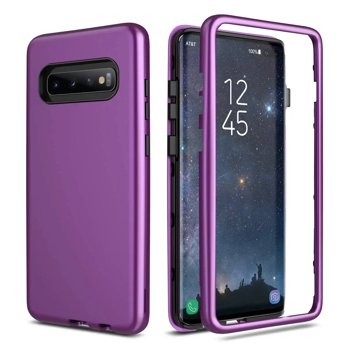 Для Samsung Galaxy S10 Plus S10e S9 S8 чехол 3 в 1 Гибридный противоударный военный защитный