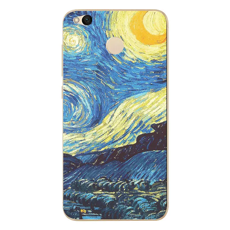 Soft Phone Case For Xiaomi Mi A1 Note 4 Pro Redmi 4X 4A 3 TPU Colorful peculiar old castle Pattern Fundas D139 |