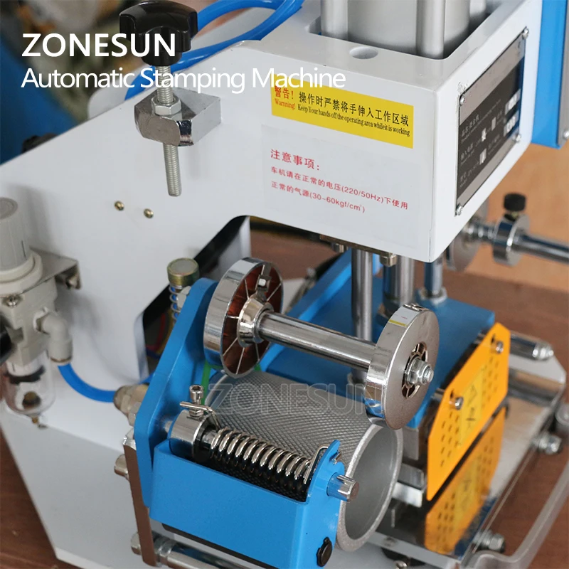 ZONESUN ZY-819-A 80*90 мм пневматический пресс для тиснения бумаги горячей фольги | Бытовая